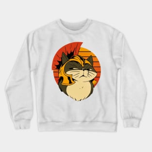 Roman cat Crewneck Sweatshirt